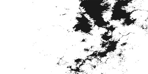 Obraz premium Abstract black grunge background with ink splat, paint splatter texture, design elements, and vector illustration