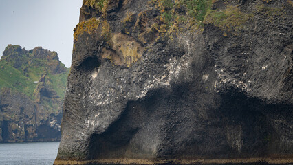 Elephant rock in Iceland.