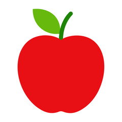 Apple vector illustration with clean shape and simple design
