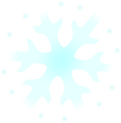 Abstract blue background vector illustration with a seamless snowflake pattern design