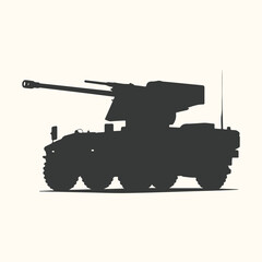 Vector art of silhouette of a man in a fedora hat and suit, striking a dynamic dance pose, isolated on a light cream background, capturing iconic movement and style