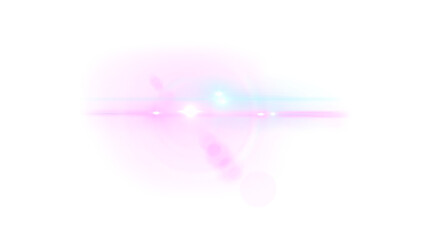 Bright Shining Lens Flare Light Effect Glow Ray