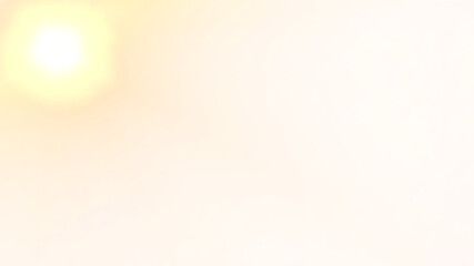 Bright Sun Rays Glowing Sunshine Effect