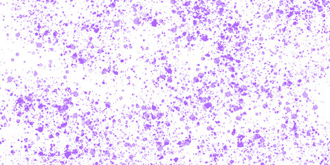 Light purple splatter pattern on transparent background isolated on transparent background