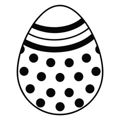 Decorative Easter eggs vector set with floral ornaments, seamless pattern design, elegant festive holiday background illustration.