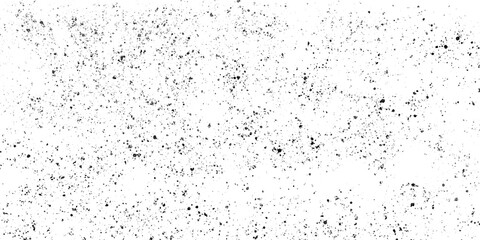 Subtle black speckles isolated on transparent background for minimalist design