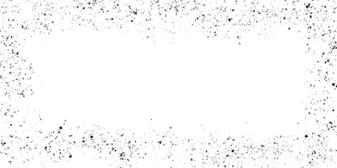 Obraz premium Black confetti frame isolated on transparent background for elegant decoration