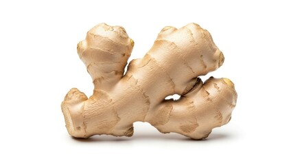 Fototapeta premium Ginger Root on White Background gigapixel stock