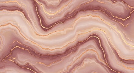 Rose Gold Marble Texture Background, Abstract Luxury Pattern