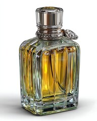 Glass perfume bottle with classic elegance picture