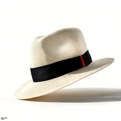 Stylish ribbon hat elegant feminine accessory picture