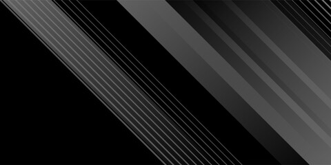 Obraz premium Modern black dark carbon for abstract background and presentation design. Vector illustration for corporate, cigarette, business, award, winning, anniversary and celebration.