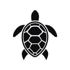 Obraz premium Sea turtle icon. Vector illustration isolated o white background 