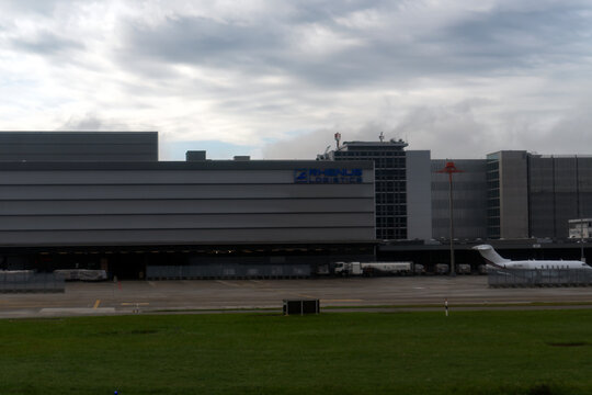 The Rhenus Logistics AG building at Zurich Airport, Switzerland