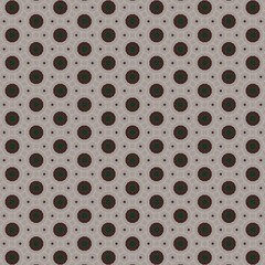 Elegant geometric floral pattern design with muted earth tones for sophisticated interiors and timeless textile applications