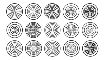 Abstract Circular Patterns.