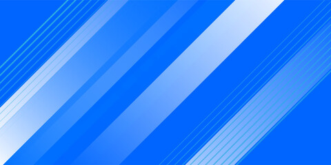 Obraz premium Abstract bacgkround blue and white gradient. Modern blue abstract rectangle box lines background for presentation design, banner, brocure, and business card