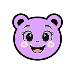 Bear icon cartoon