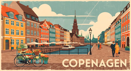 Copenhagens Charming Canal Awaits Your Vintage Visit