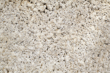 The beige grainy texture of an old wall