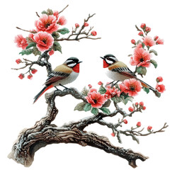 watercolor of Embroidered Cloth, vector, isolated on a white background.