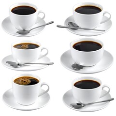 Six Cups of Black Coffee.