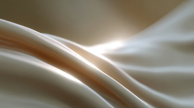 An abstract background with smooth, flowing lines and soft light, conveying a sense of digital elegance.