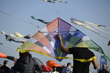 Drachenfest auf dem Tempelhofer Feld