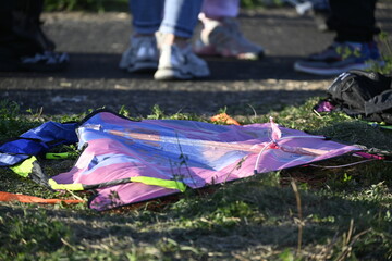 Drachenfest auf dem Tempelhofer Feld