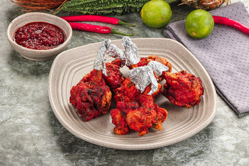 Indian cuisine - spicy Chicken 65