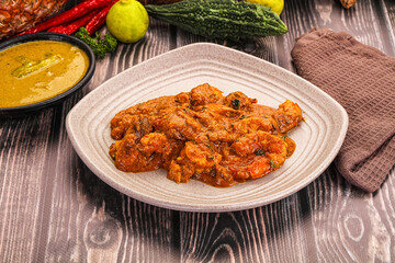 Indian cuisine - Prawns malabar masala