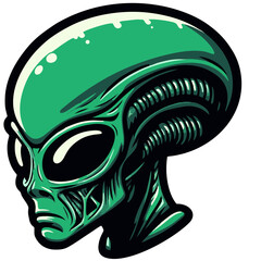 skull of the alien