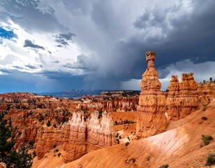 Breathtaking Bryce Canyon Landscape.