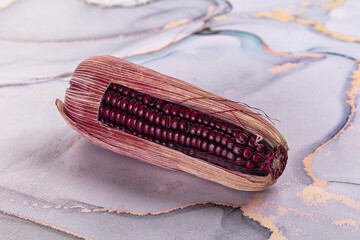 Organic natural Black sweet corn