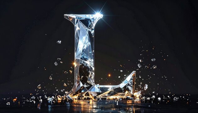 Futuristic Letter L Skyscraper Design. - Powered by Adobe