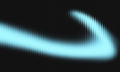 blue gradient with a glass effect on a black background