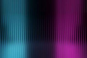 Abstract blue and purple vertical line pattern with dark background design