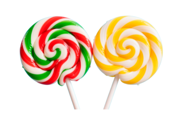 lollipop isolated on white background