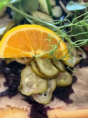 fresh vegetables on a plate