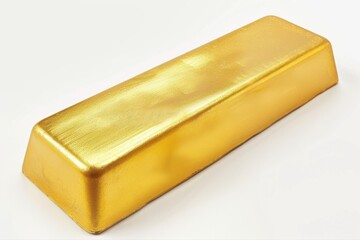 Gold Bar Bullion Shiny Finance Wealth Investment Treasure Luxury Precious on transparent background