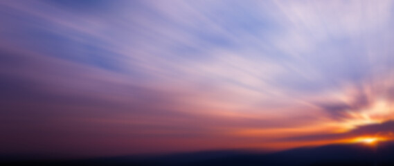 Fototapeta premium Beautiful Magic blur bokeh nature morning sunshine on summer sky background, bright sun and soft, Abstract dawn composition, christian religion, love holy spirit faith, for background