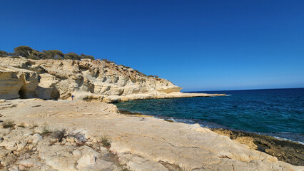 Akyar Coast in Mersin, Turkey, one of the Mediterranean's hidden gems, offers a fairytale-like, insatiable spectacle for nature travelers and daily swimmers