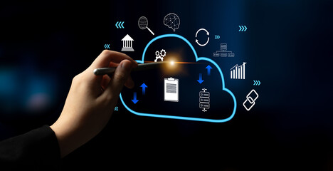 A cloud computing platform for enterprise business solutions. A central system for data storage,...