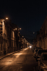 night city street of france