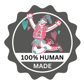 100 percent selfmade human made happy