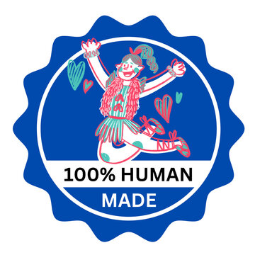 100 percent self made human made joy