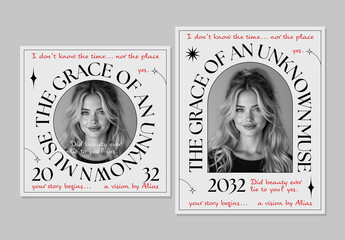 Poetic Frame Social Set