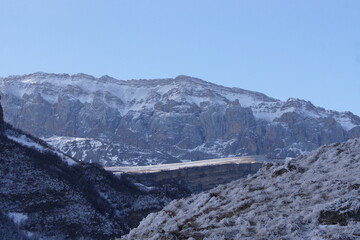 Snowy Peaks of Shahdag Mountains, Azerbaijan