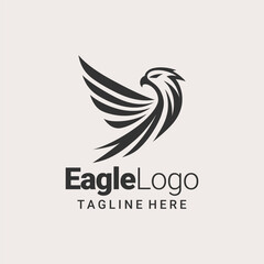 Strong Eagle Logo Business Design