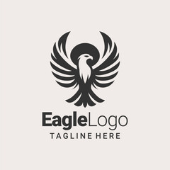 Professional Eagle Logo Branding Concept